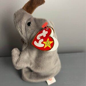 Ty Beanie Baby Spike Rhinoceros 5th Generation August 13, 1996 w/Tags 1965(KR)
